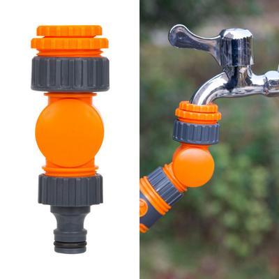 Quick Connect Hose Connector 180° Rotatable Universal Hose Reel Connector Plastic 20/25/32mm Faucet Adapter Watering Irrigation