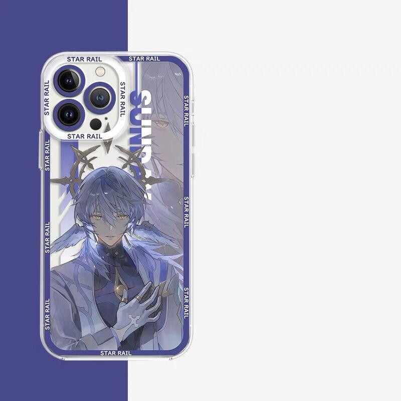 Honkai Star Rail Sunday Case For Samsung S24 S21 S22 S23 S30 S25 Plus Ultra S20 S21 S23 S24 FE A55 A35 A15 A25 A54 Cover Clear