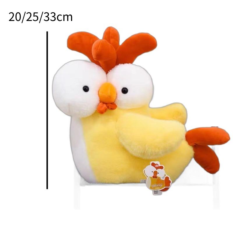 

Мягкая игрушка курица животное большие глаза цыпленок плюшевая кукла ПП хлопок плюшевая начинка 33cm/12.99in