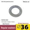 Galvanized Thickened Flat Washer M3-M16