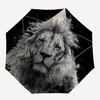 1pc Lioness Automatic Opening/Closing Umbrella with Operation & Windproof Canopy - Folding Design, Holiday Gift yy260225132