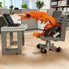 MOC Mattoncini Computer Scrivanie Sedie Set Modello Gambero Ornamento Assemblaggio Puzzle Educativo Creativo Giocattoli Mattone Scherzo Per Ragazzo