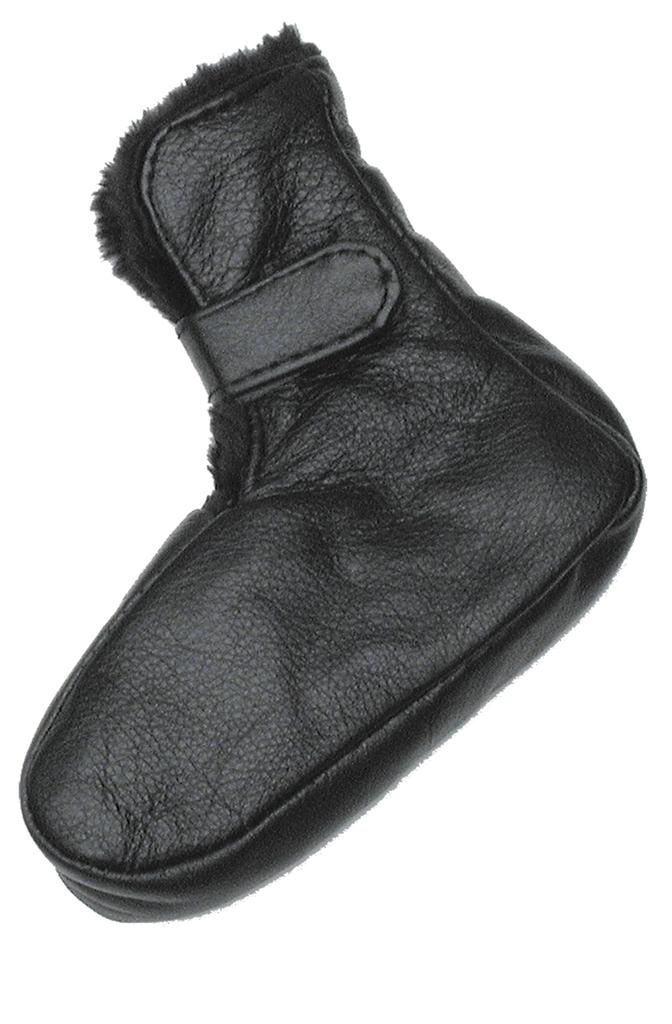 Genuine Leather Putter Blade Golf Club Head Cover with Faux
