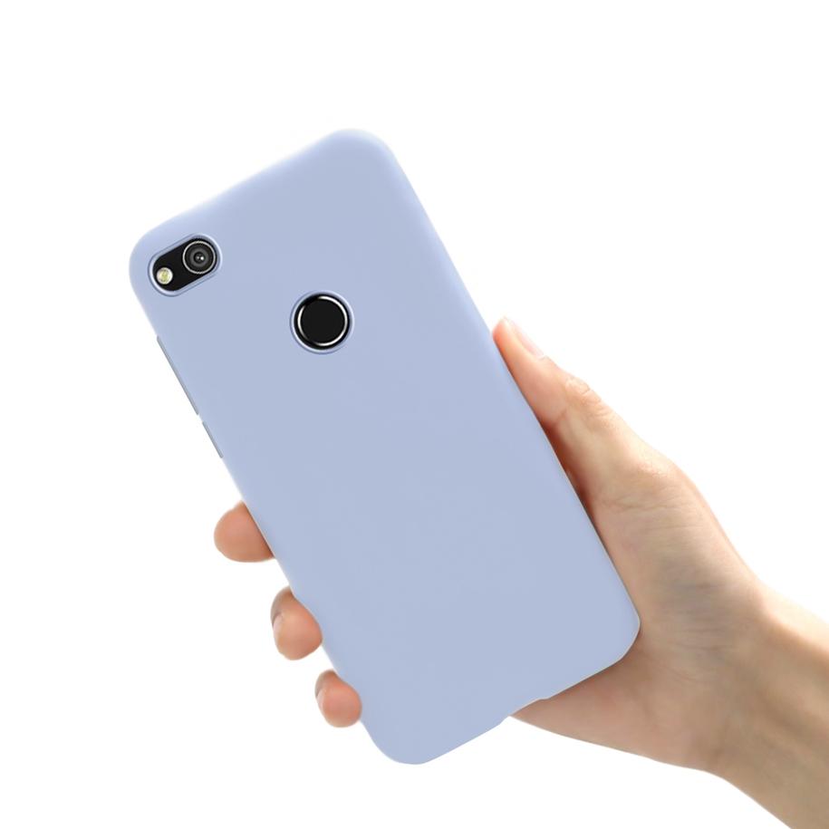 

Чохол для Huawei P8 P9 Lite 2017 / Honor 8 Lite Чохол TPU Тонкий Чохол для Телефона Для Huawei P9 Lite 2017 М який Fundas P8 Lite 2017 Бампер P8 Lite 2017 фіолетовий