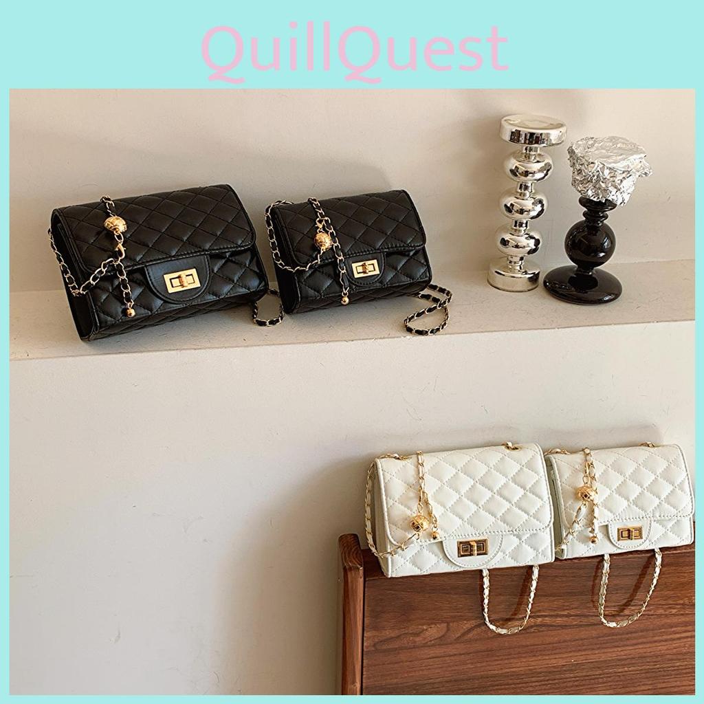 Lattice Color Solid Single Shoulder Crossbody Bag Handbag Women Fashion Gift