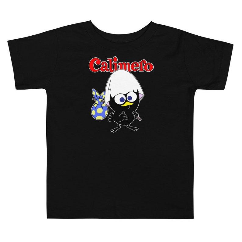Calimero Toddler Tee: 80s Retro Cartoon T-Shirt 100