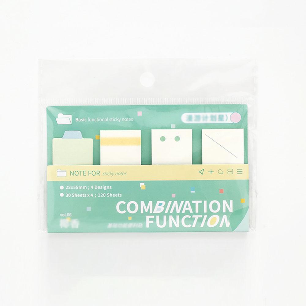 120 Sheets Combination Sticky Notes, Roaming Plan, Star Schedule, Check-in Plan, List, Comments, Memos, Notes, Index Stickers