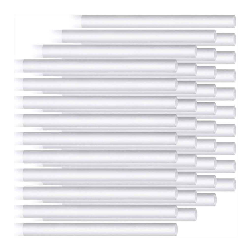40pcs Humidifier Filter Cotton Sticks for Travel Aromatherapies Tampons Wands Humidifier Refills for Office and Bedroom