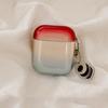 Ins Gradual Change Red Smudge Earphone Case Protective Cover for AirPods 1/1/1/1/pro/pro1 Generation Earphone Cover