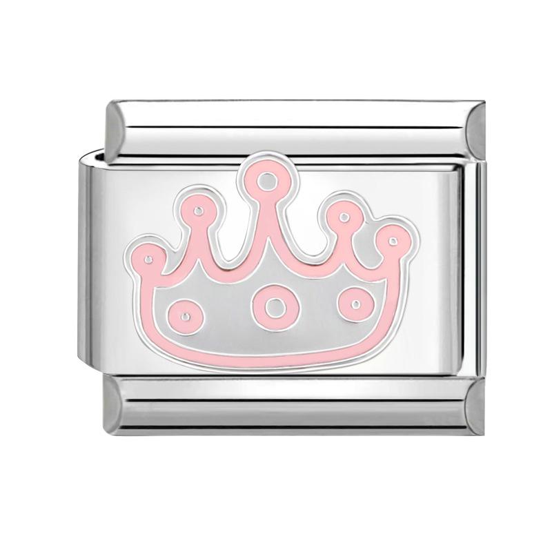 Ručně vyráběný italský kreslený náramek s ocelovým dnem: Roztomilé, Kreativní, DIY Šperkové Doplňky