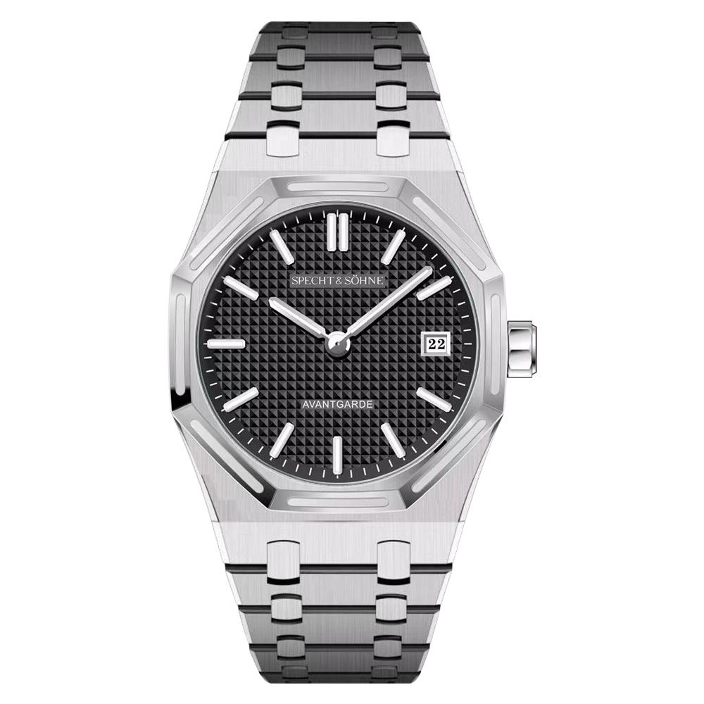 Specht & Söhne 2025 New fashion Watch For Men Quartz Movt Sports Watches Octagon Stainless Steel Sapphire Crystal 50M Waterproof