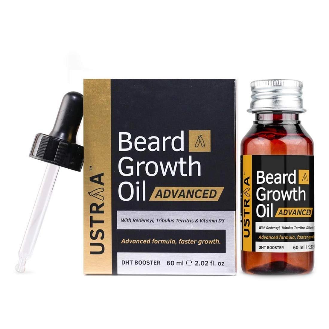 @ Ustraa Beard Growth Oil Advanced 60ml Zr-7044-60%Off