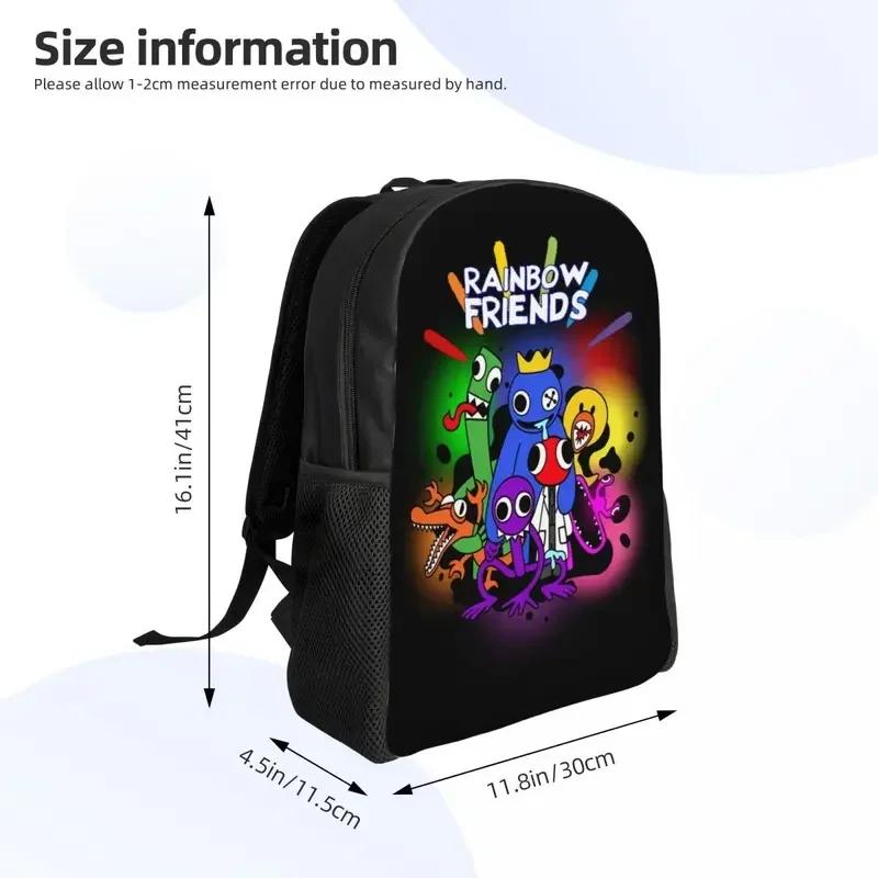 Răcnet Prieteni Curcubeu Îmbrățișați Rucsac de Călătorie Bărbați Femei Școală Geantă pentru Laptop Geantă pentru Colegiu Student Daypack Genți