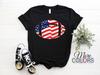 American Flag USA Football Vintage Cool T-Shirt, American Football Players School Fans Game Day Gift For Son Boys Birthday Christmas Present