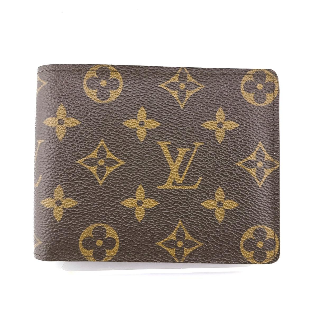 

LOUIS VUITTON Monogram Portefeiulle Florin wallet Monogram canvas M60026 Used