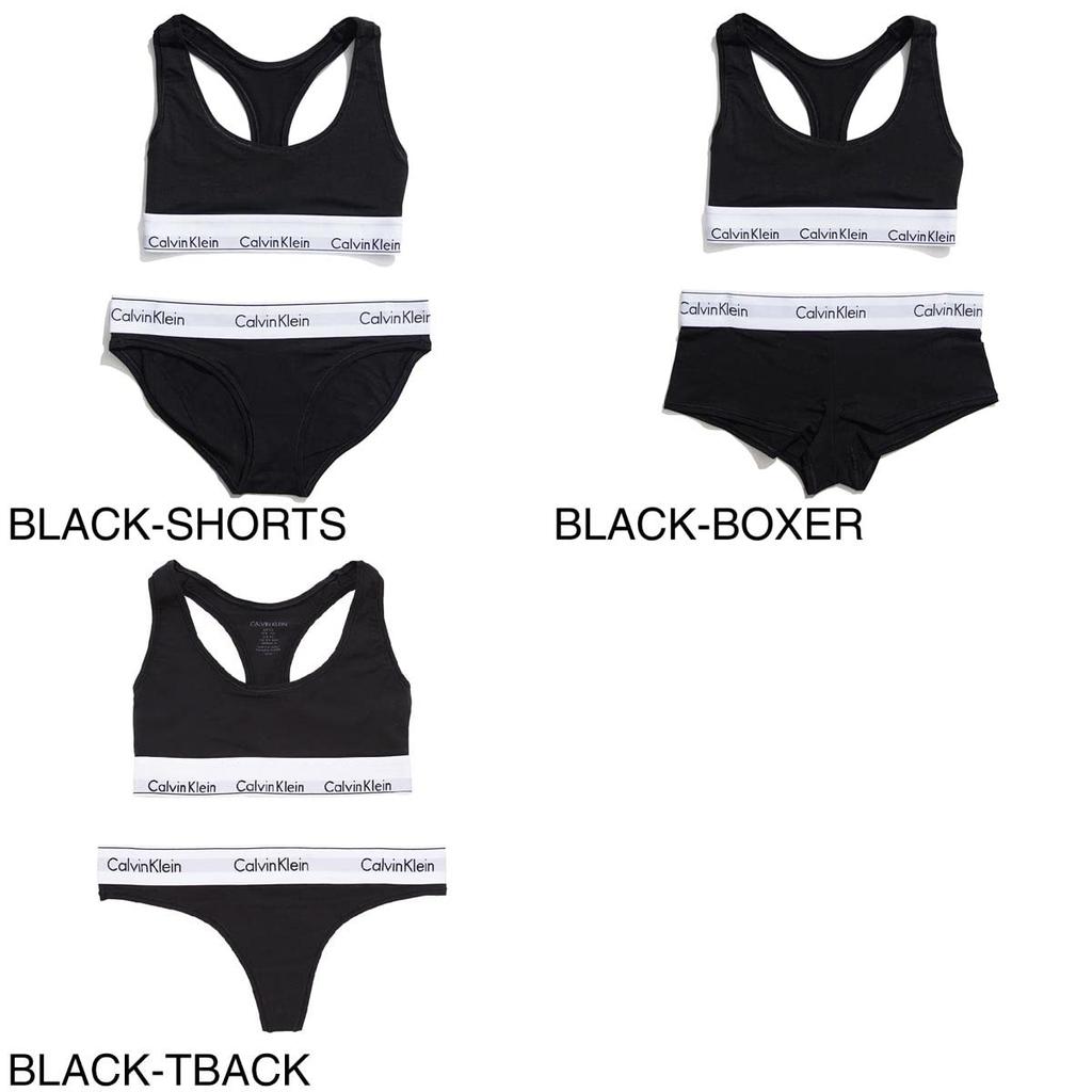 Calvin Klein Bra Panties Size MODERN COTTON (Calvin Klein) & Set, M, [Used]