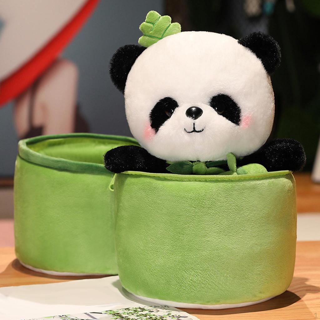 Cartoon Stuffed Panda Toys Gifts Accompany Sleep Toy Living Room Decoration for Teens