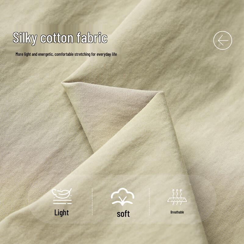 Boy's Summer Loose Fit Cropped Straight-Leg Pants