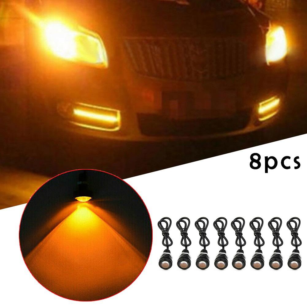 Replaces Grille Light SUV Truck Waterproof 12V 8pcs