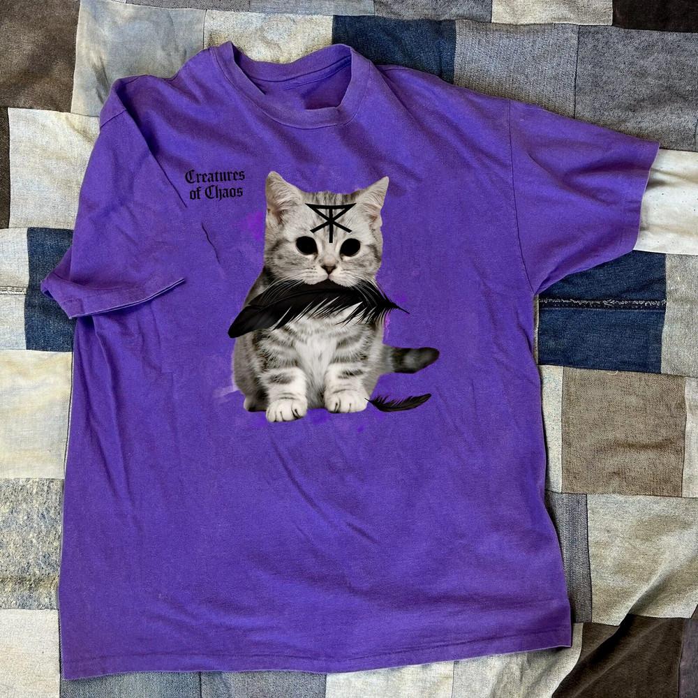 The Rasmus Cat  Creatures of Chaos Unisex T Shirt Size S-5XL Unisex T-Shirt XXXL