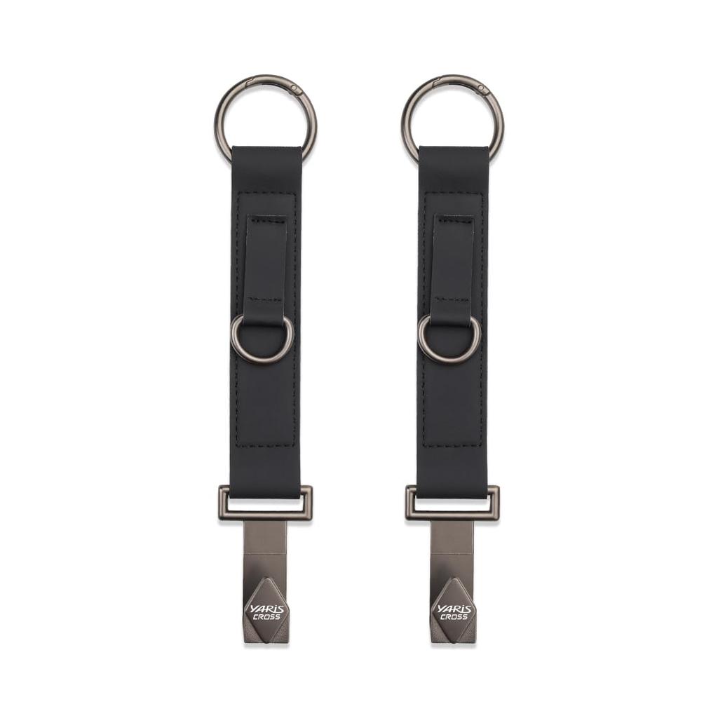 Compatible with Yaris Car Headrest Car Seat Luggage Car 30kg Load Pack of 2 with Yaris 10 15 Car Compatible with Yaris Cross Cross, Hooks, Long,