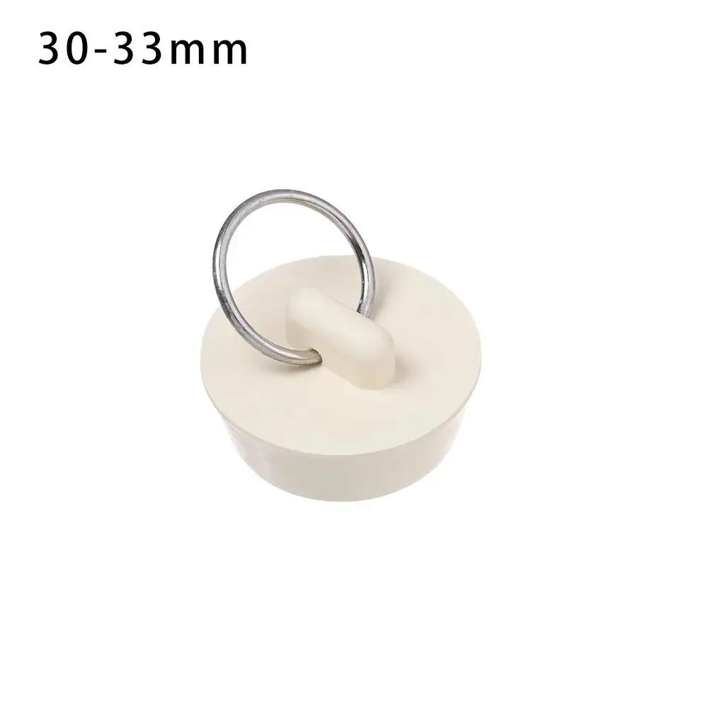 Universal Silicone Bathtub Plug Replacement Anti-clogging Drain Stopper Shower Bath Tub Sink Drains Kitchen Bathroom Accessories