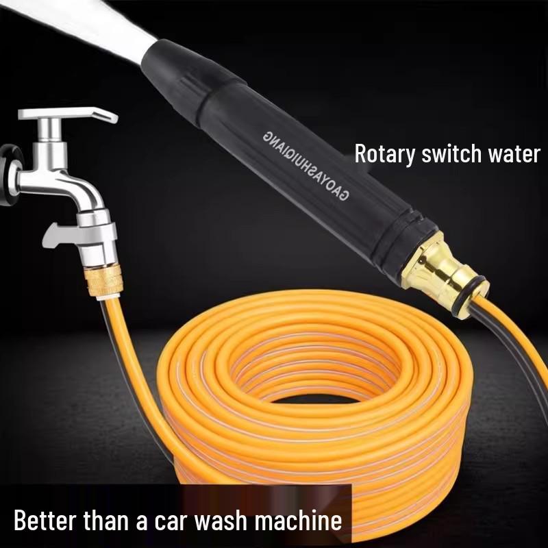 High-Pressure Water Gun Nozzle for Car Wash, Home Use, and Garden Watering