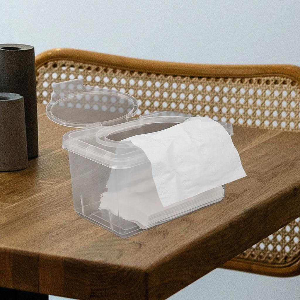 Baby Wipes Dispenser Sealed Lid Reusable Wipe Container Diaper Wipes Holder Wet Wipes Case Tissue Box Home Storage ganization