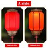 Waterproof New Year's Lantern Antiqued Red Lantern  Chinese New Year Decoration