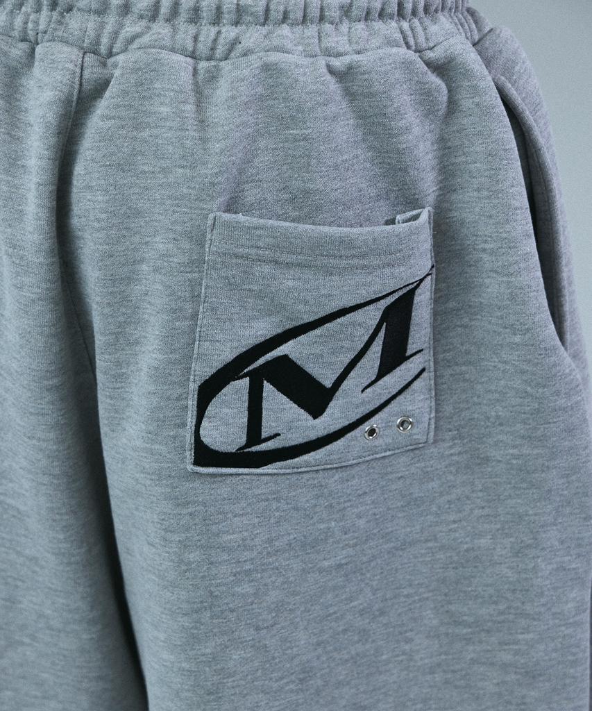 Mihag Pocket Logo Bermuda Shorts (Gray)