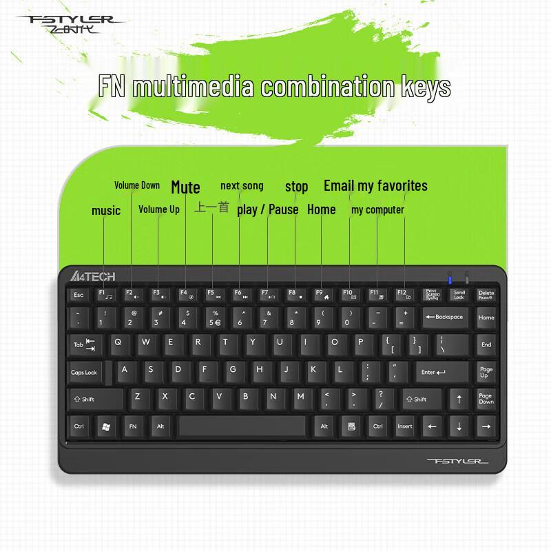 A4TECH FG1120 Wireless Keyboard and Mouse Set