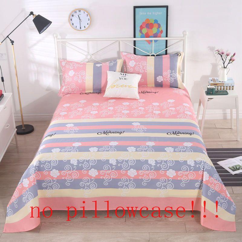 Flat Sheets Thicken Washable Household Household Breathable Comfortable Bedding Luxury Bed Cover Bedroom King Queen Size Home