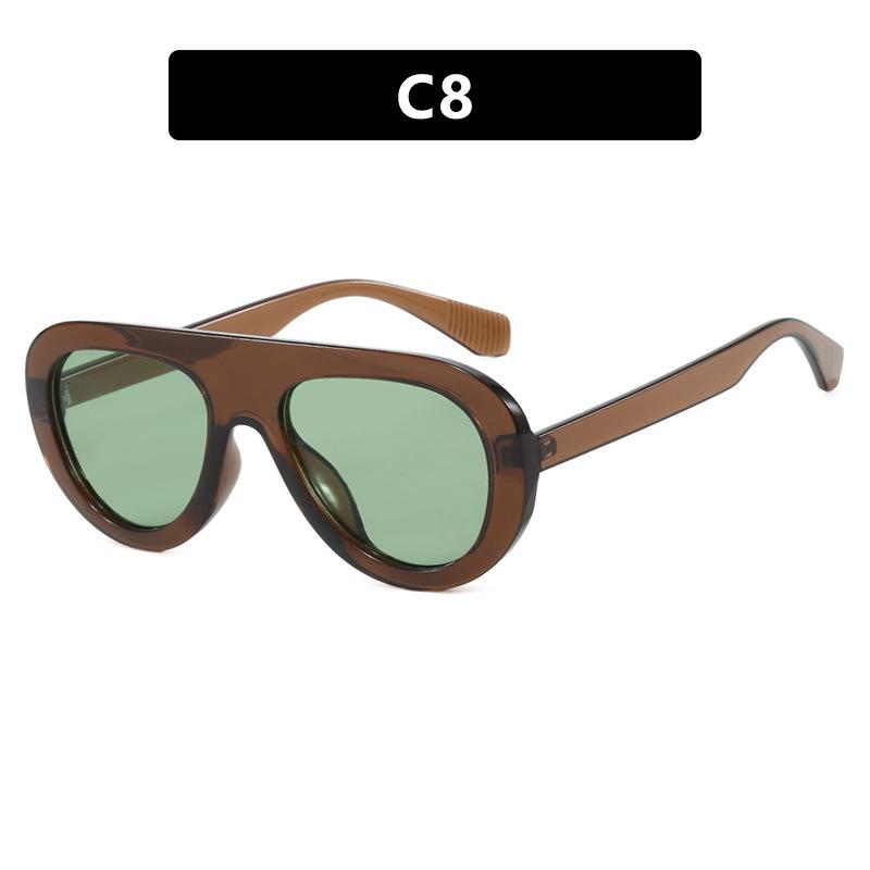 Small Frame Toad Round Sunglasses, The Same Style, Fashionable Personalized Sunglasses, Sunglasses, Advanced Sense