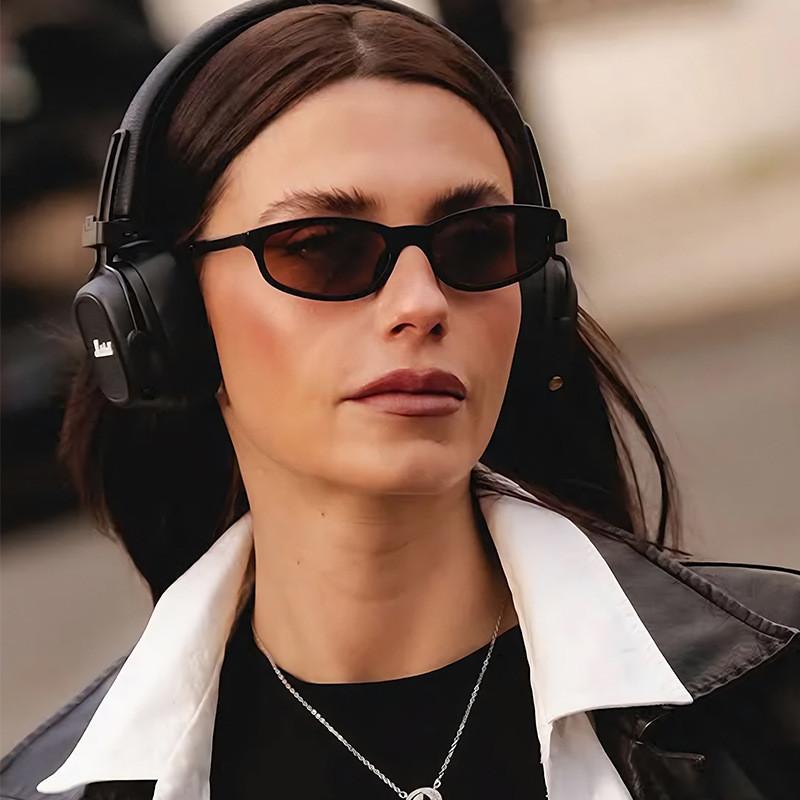 Retro Cat Eye Sunglasses With Uv400 Protection For Fashionable Outings And Parties