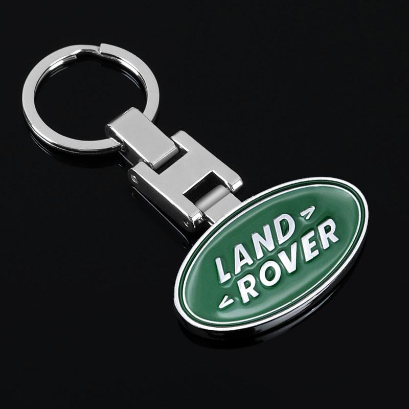 Auto Schlüsselanhänger Auto Emblem Geschenk mit Schlüsselring Autozubehör für Land Rover SVR Emblem Freelander 3 SVR L320 L330 Defender Range Rover Evoque