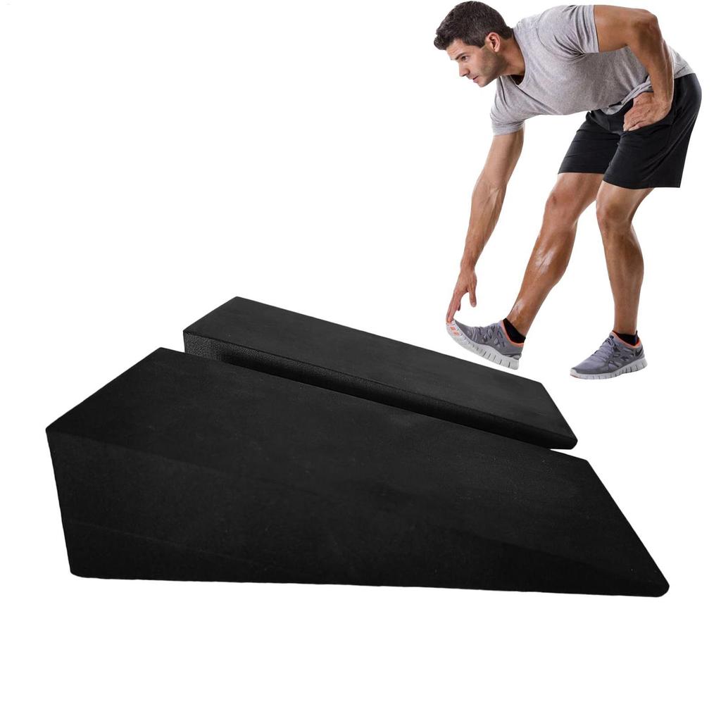 1Pairs Yoga Wedge Blocks EVA Foam Yoga Wedge Stretch Slant Boards Exercise Yoga Block Pilates Wedge Squats Fitness Accessories