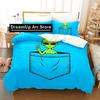 Alien Believe In Yourself Bedding Set Quilt Cover Bed Cover with Pillowcase Twin Single Queen King Size Boys Adult Home Textile