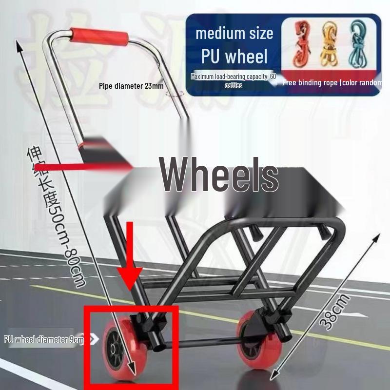 Magic Portable Folding Hand Truck Cart for Shopping and Luggage
