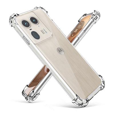 Per Motorola Moto Edge 50 Ultra X50 Ultra Custodia Trasparente Antiurto Airbag TPU Custodia per Telefono o Moto Edge 50 Fusion Cover Morbida in Silicone