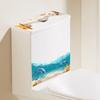 Beach Ocean Removable Flip Toilet Waterproof Sticker