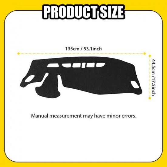 Dash Anti-Slip Dashboard Mat Protector Pat Cover For Chevrolet Trax 2024-2025 US
