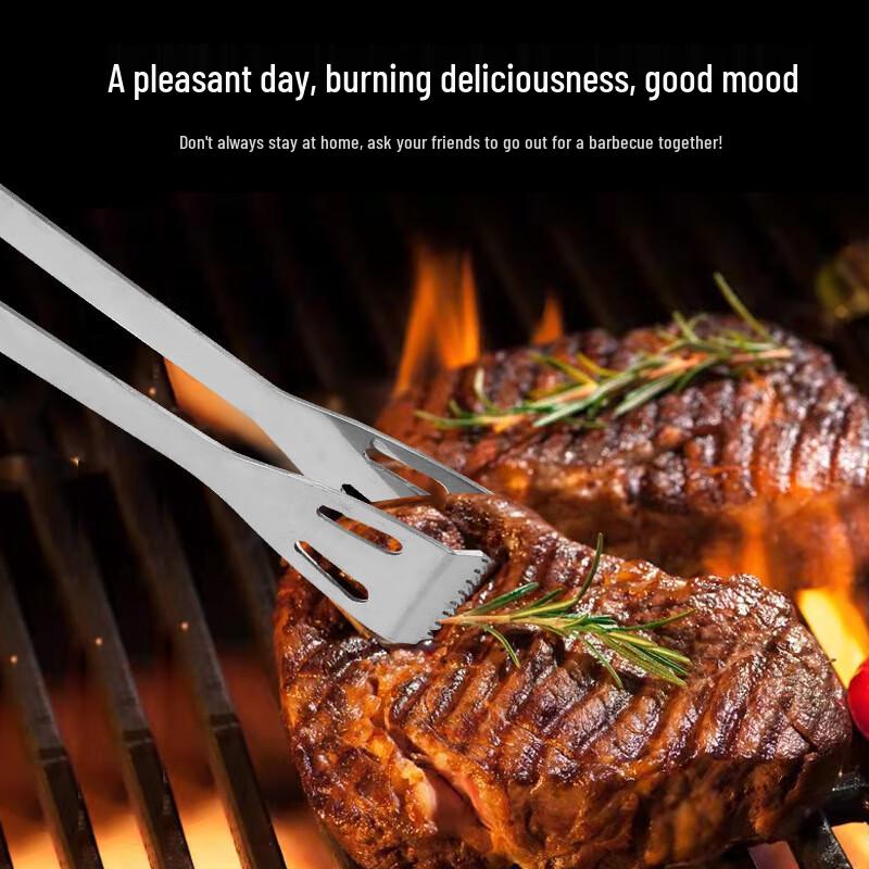 ZISIZ Portable 7-Piece BBQ Tool Set