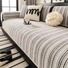 Skin Friendly Sofa Cover Fabric Living Room Straight Row Anti Slip and Cat Scratch Sofa Cushion Cover Autumn and Winter Seasons