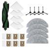 1 Set For Cecotec For Conga 7490 For Ultimate Home Main Side Brush Filter Mop Pad Bags Kit Vacuum Cleaner Accessories To Replace