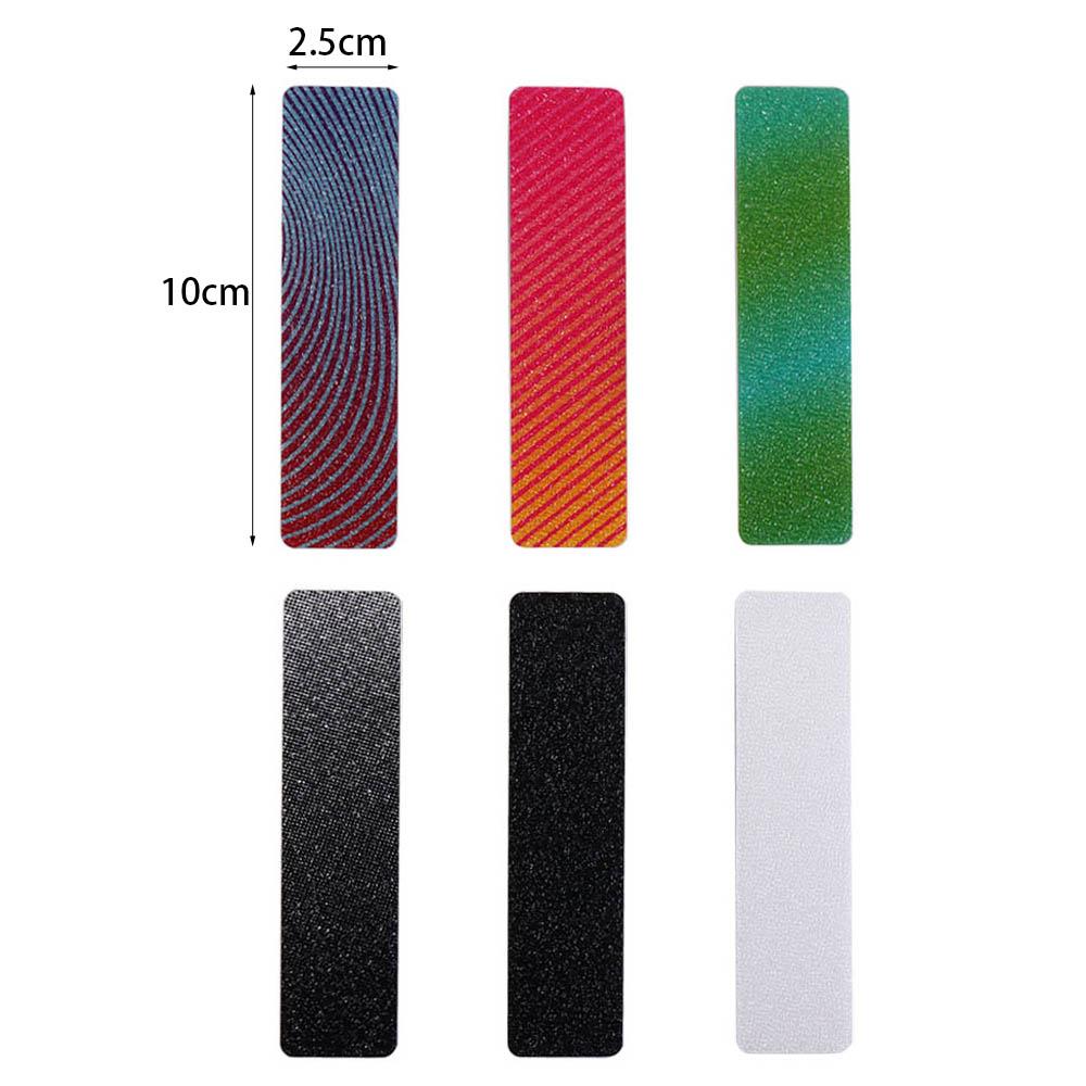 6Pieces Rough Textured Anxiety Sensory Stickers Stress Relief Quiet Strips Toys  Adult