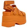 UGG Goldenrise Stoff Modisch Bequem Schlicht Pendeln Vielseitig Römersandalen Damen Sandalen Orange 1167431-DCT