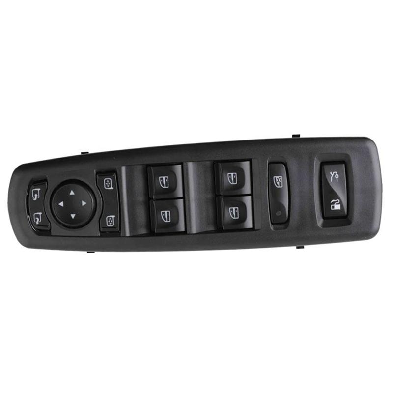 NEW-Car 809611518R Power Window Master Switch Lifter Button 80961-1518R For Renault чёрный