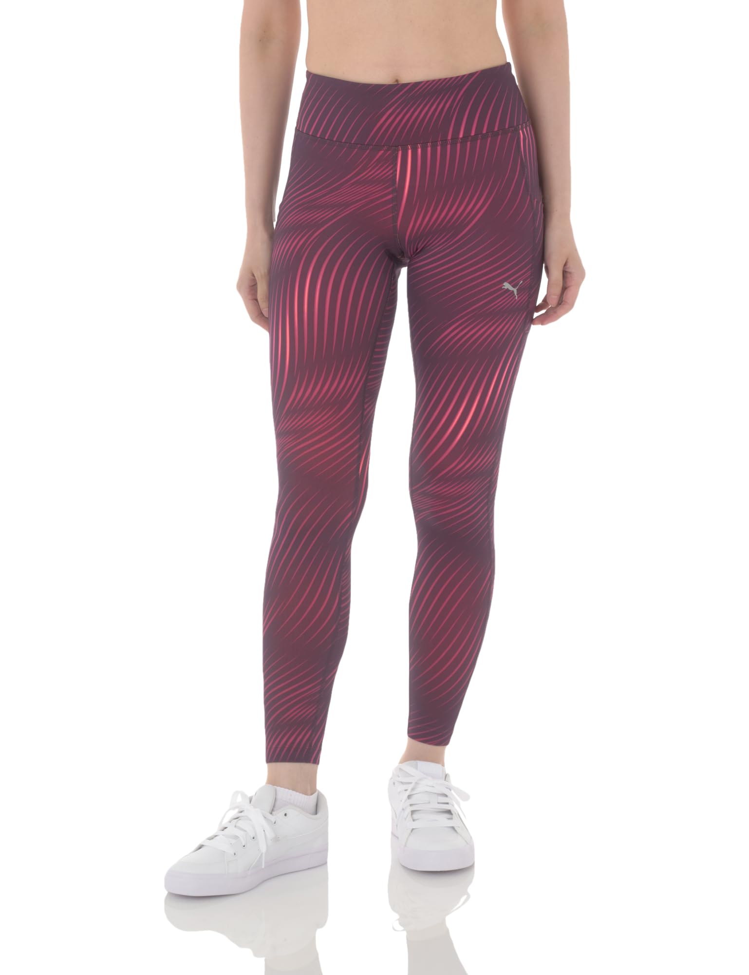 

Absorbent Quick Drying Training Running Long Tights Spats RUN FAVORITES VELOCITY AOP Tights 525458 24 Color Midnight Plum [PUMA] Women s Fall/Winter