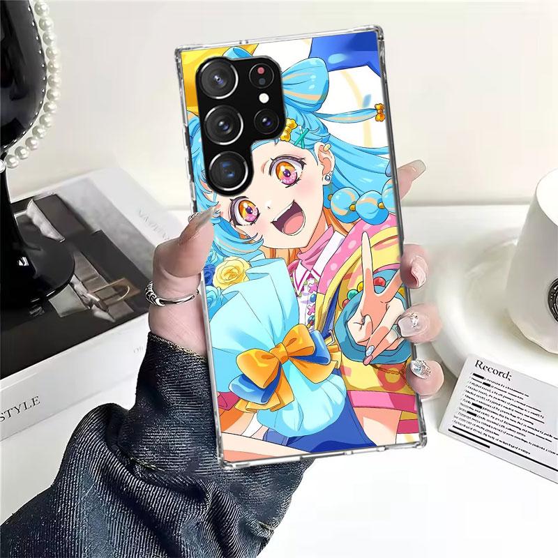 Pretty Cure Anime Soft Phone Case For Samsung Galaxy S22 S23 S24 S25 Edge S26 Ultra S20 FE S21 Plus + Fundas Coque Galaxy S20 S2