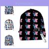 Mochila Espaçosa e Estilosa para Meninos Meninas Design de Desenho Animado para Escola e Aventuras de Viagem